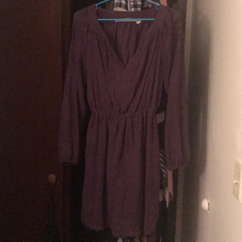 Purple sundress!